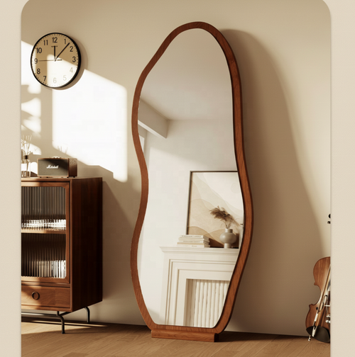 AriaCurve Irregular Full-Length Mirror