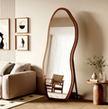 AriaCurve Irregular Full-Length Mirror