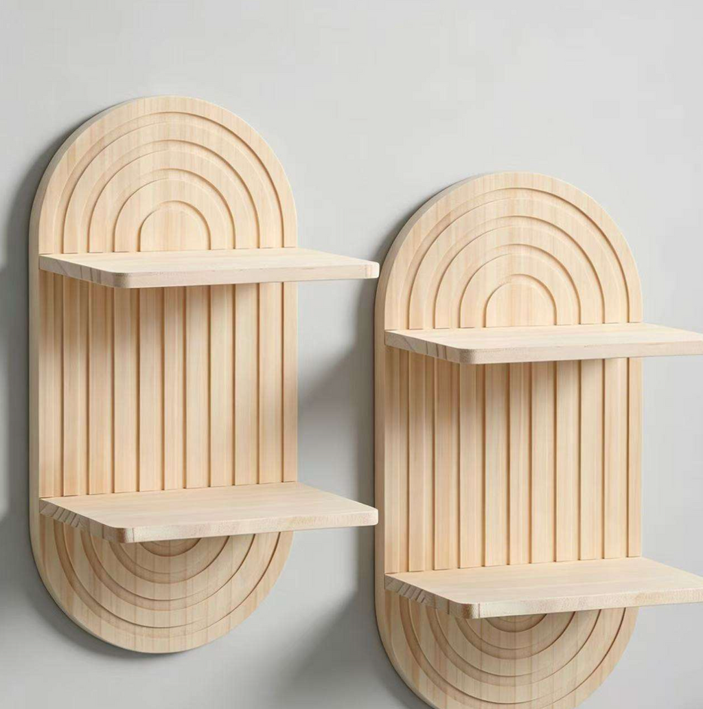 BohoWood Oval Wall Decor