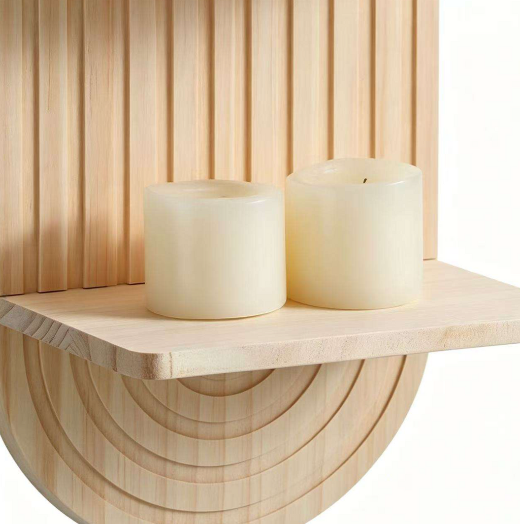 BohoWood Oval Wall Decor