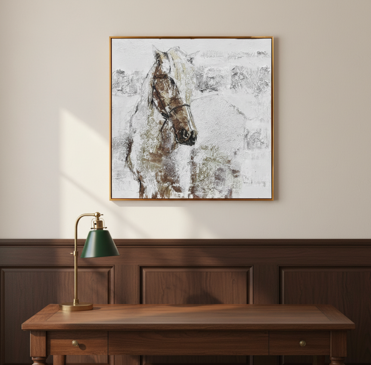 Wabi-Sabi Luxe Abstract Wall Art
