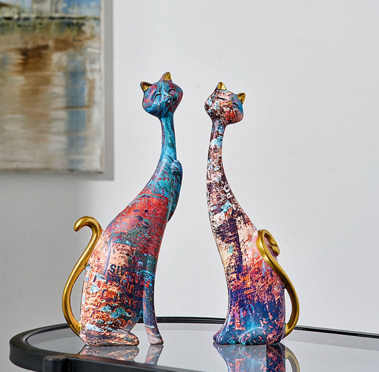 NordicPurr Abstract Cat Ornament