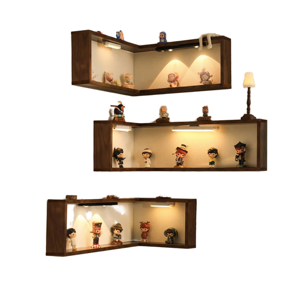 WoodFlex Adjustable Wall Bookshelf