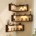 WoodFlex Adjustable Wall Bookshelf